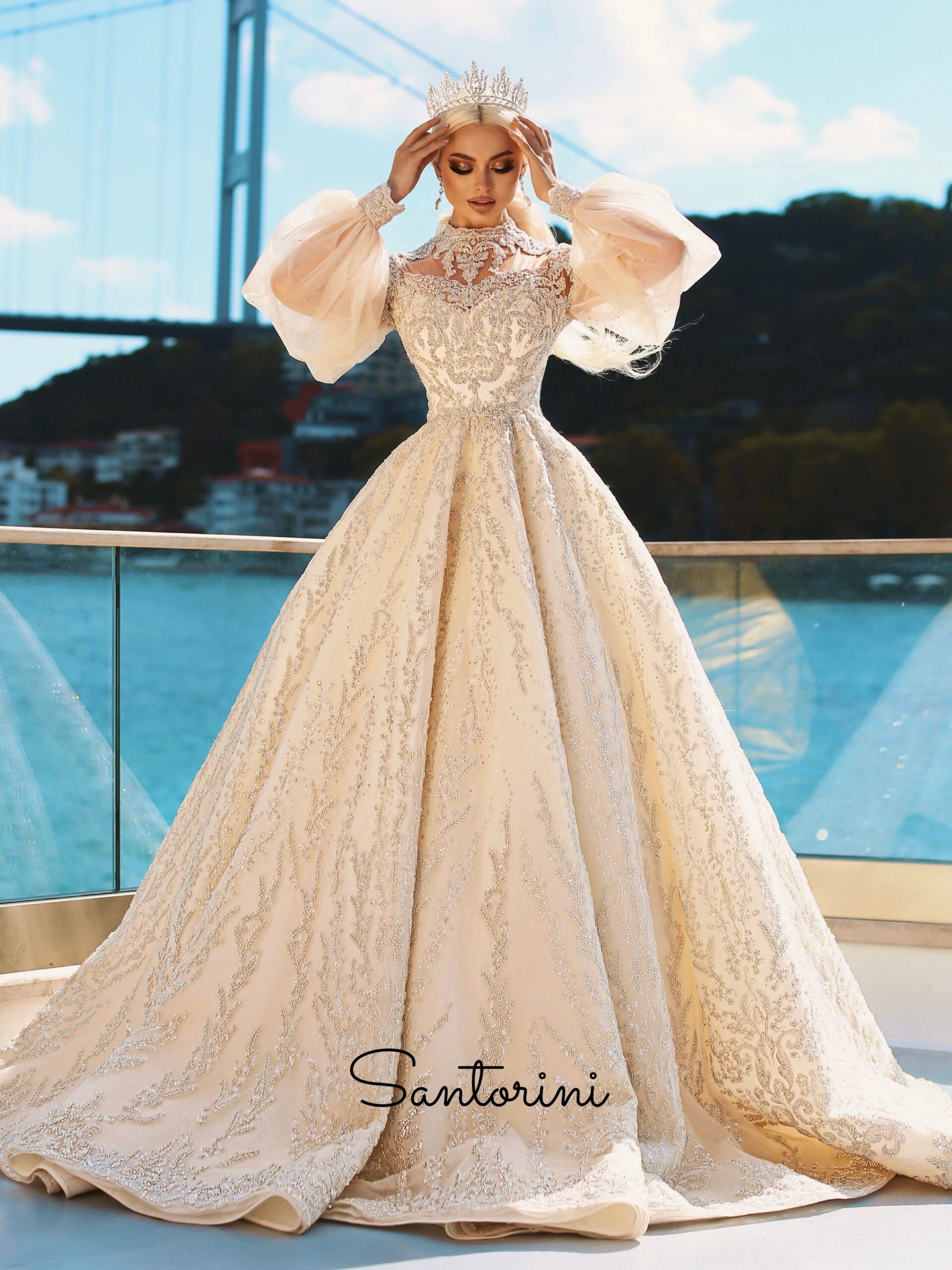 A Line Bridal Gown Style